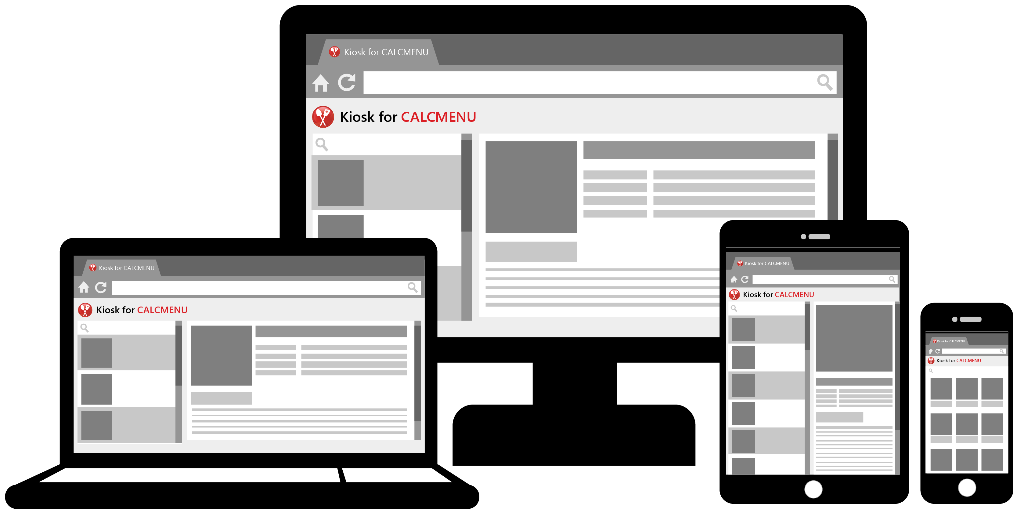 Kiosk for CALCMENU